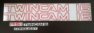 Toyota Twincam Decals stickers sets