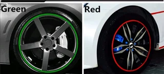 Reflective rim tape rolls