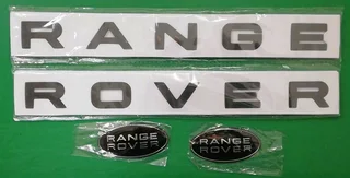 Land Rover and Range Rover oval front and back badges emblems decals s