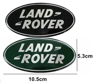 Land Rover and Range Rover oval front and back badges emblems decals s