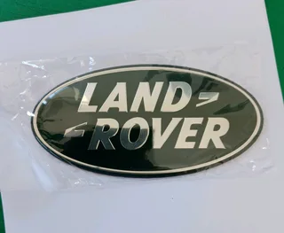 Land Rover and Range Rover oval front and back badges emblems decals s