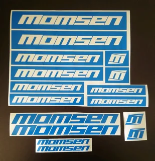 Momsen bicycle frame decals stickers graphics set