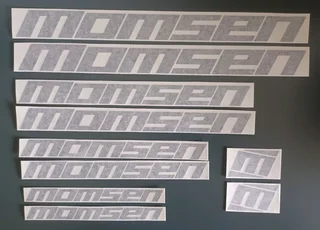 Momsen bicycle frame decals stickers graphics set