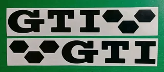 VW GTI Badges Emblems decals stickers