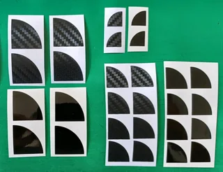 BMW badge colour overlay decals stickers