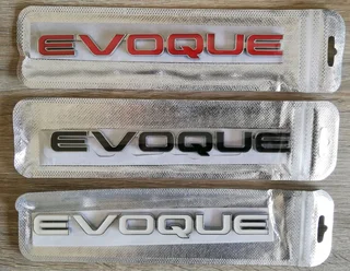 Evoque Range Rover badges emblems stickers decals