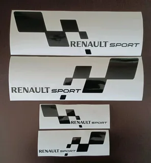 RS Renault Sport badges emblems decals stickers