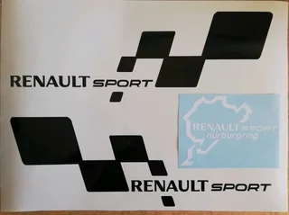 RS Renault Sport badges emblems decals stickers