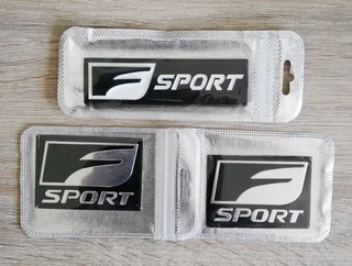Lexus F sport back and fender badges emblems