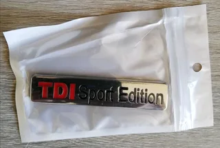 VW POLO badges emblems decals stickers