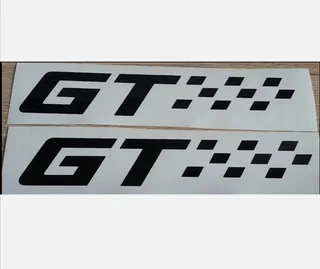 VW POLO badges emblems decals stickers