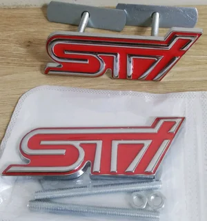 Subaru badges stickers key rings