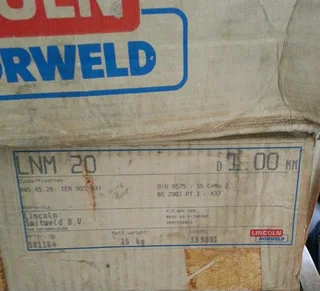 Lincoln 1mm MIG welding wire - LNM20 - ER90s-B3