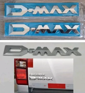 Isuzu D-MAX badges emblems decals stickers