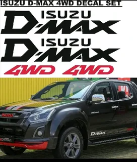 Isuzu D-MAX badges emblems decals stickers