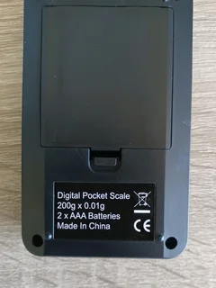 Precision digital pocket scale 0.01g - 200g