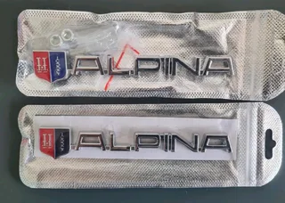 Alpina BMW emblems badges stickers decals