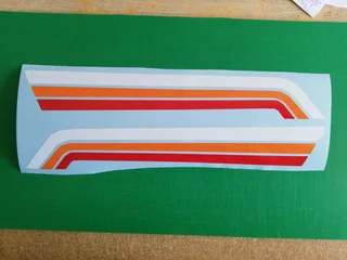 Decals graphics sticker set for a 1982 Suzuki DR 500S