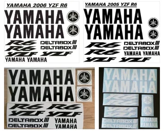 2005 / 6 Yamaha YZF R6 stickers decals vinyl graphics kits