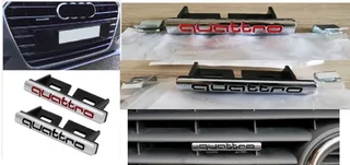 Set off 2 Audi / Quattro side skirt vinyl decals stickers graphics