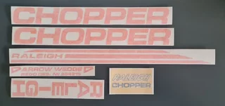 Raleigh MK1 &amp; MK2 chopper decals stickers graphics kits