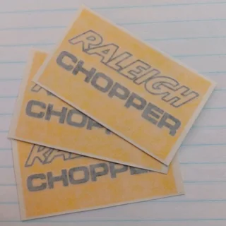 Raleigh MK1 &amp; MK2 chopper decals stickers graphics kits