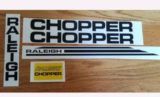 Raleigh MK1 &amp; MK2 chopper decals stickers graphics kits