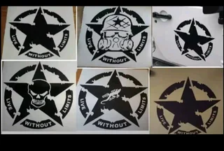 Graphics stickers decals for all models of Jeeps SUV 4x4