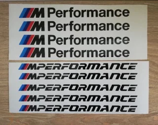 M Performance side skirt decals stickers graphics