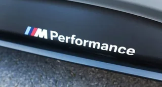 Pair off BMW Motorsport decals stickers graphics