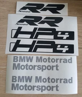 Sponsor logo decals stickers / kits - All colours  - See pics