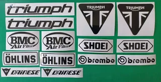 Sponsor logo decals stickers / kits - All colours  - See pics