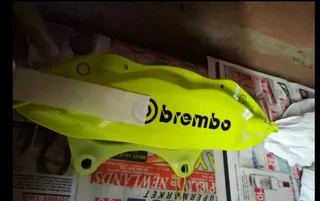 Vinyl cut Brembo caliper decals stickers set
