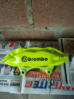 Vinyl cut Brembo caliper decals stickers set