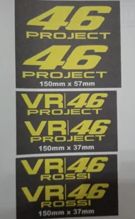 Valentino Rossi VR 46 decals stickers graphics