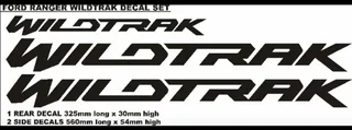 Ford Ranger wildtrak vinyl cut graphics decals stickers