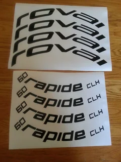 Roval bicycle wheel rim decals stickers graphics