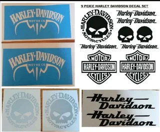 Harley Davidson graphics decals stickers