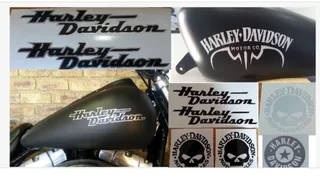 Harley Davidson graphics decals stickers