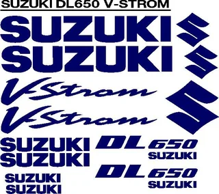 Suzuki Vstrom DL650 graphics decals sticker sets