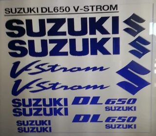 Suzuki Vstrom DL650 graphics decals sticker sets