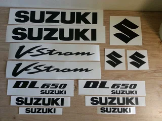 Suzuki Vstrom DL650 graphics decals sticker sets