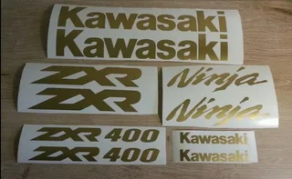 1998 Kawasaki ZXR 400 decals stickers graphics kit