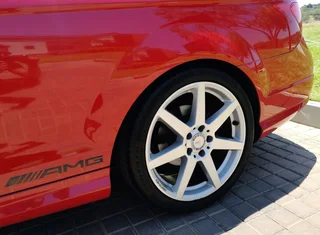 AMG side decals graphics badges emblems