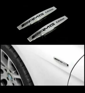 AMG side decals graphics badges emblems