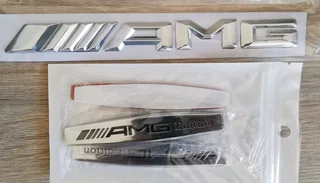 AMG side decals graphics badges emblems