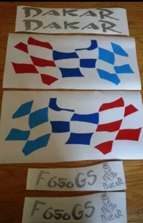 BMW F650 GS Dakar decals graphics vinyl sticker kits