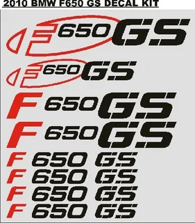 BMW F650 GS Dakar decals graphics vinyl sticker kits