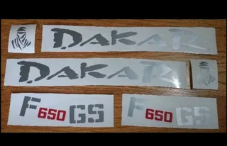 BMW F650 GS Dakar decals graphics vinyl sticker kits