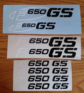 BMW F650 GS Dakar decals graphics vinyl sticker kits